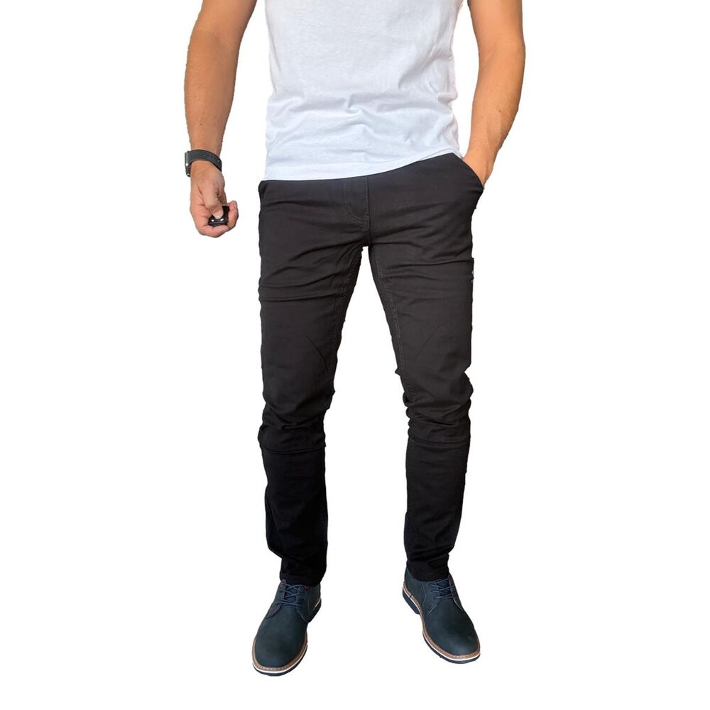 Pantal&oacute;n Tela Elasticado Slim Fit Bolsillo Argentino image number 5.0