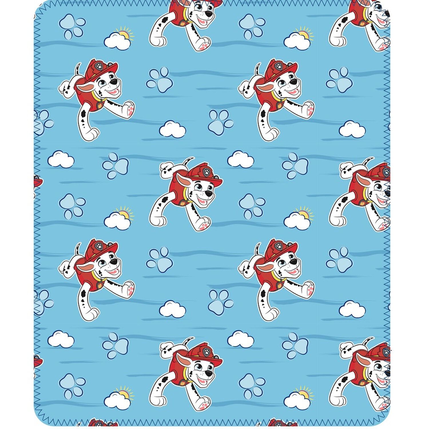 Frazada Infantil Ni&ntilde;o Dise&ntilde;o Animado 127x152 Manta Mantitas Paw Patrol Azul Claro image number 1.0