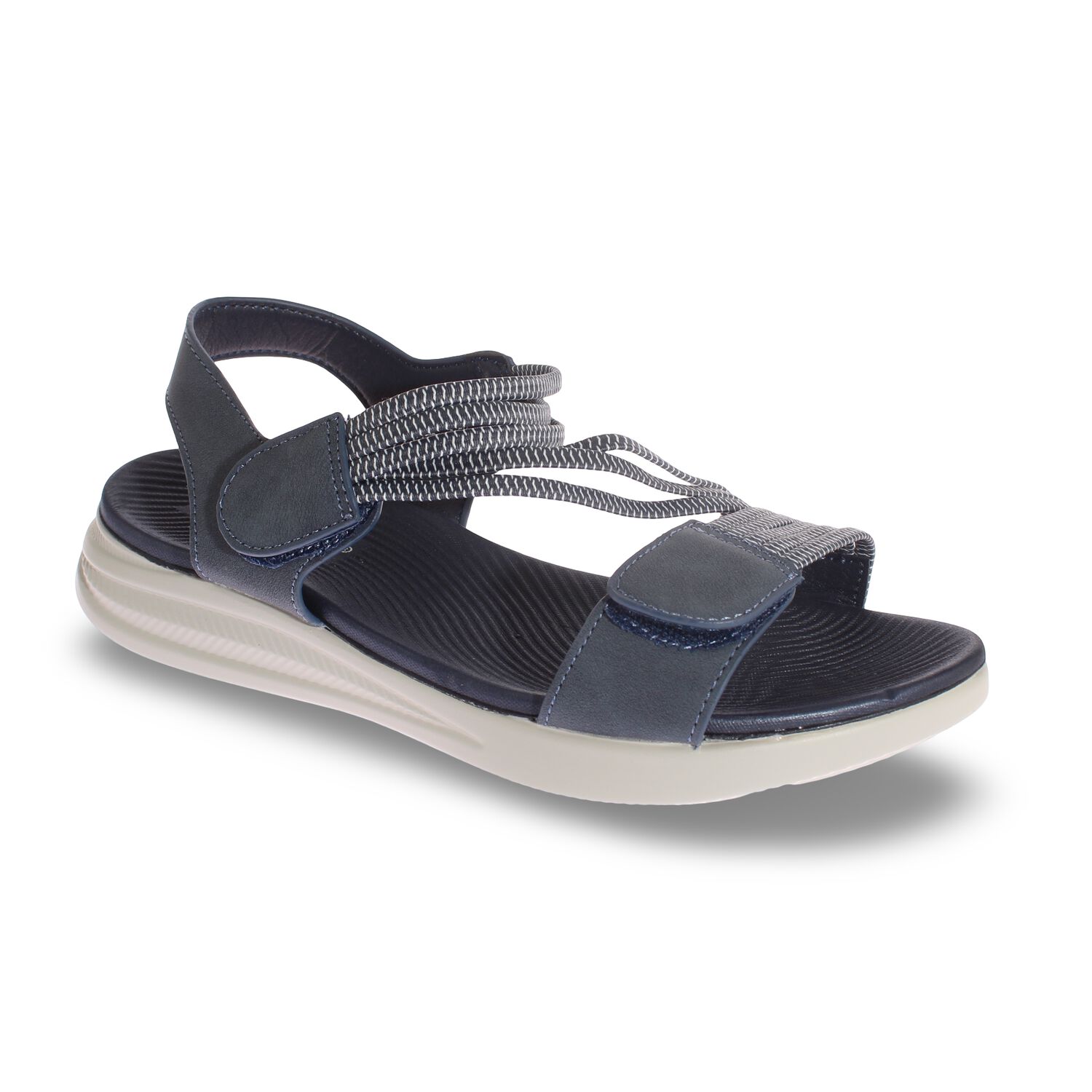 Sandalia Confort Azul V&iacute;a Franca Art. 5kd55blue image number 0.0