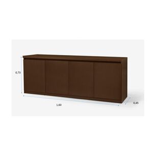 Buffet Decocasa Lorenzi Castaño 4 Puertas