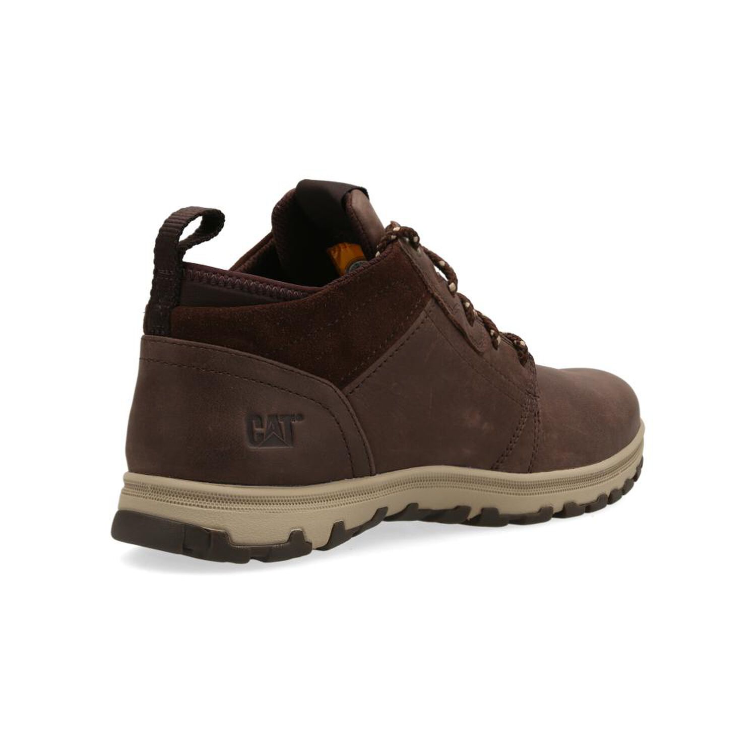 Zapato Casual Hombre Caterpillar Wrest Cuero Choco image number 2.0