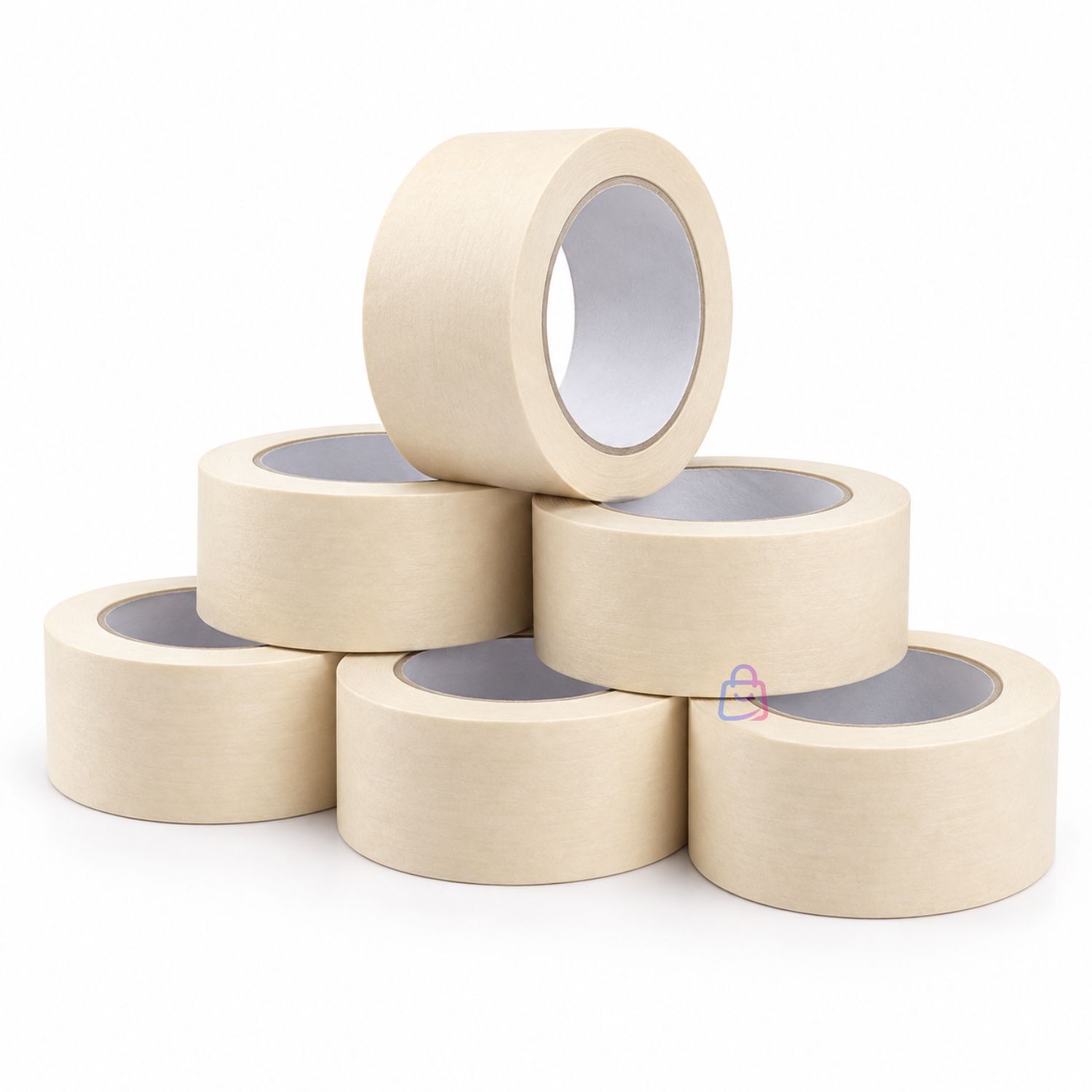 Pack 7 Cintas Enmascarar Masking Tape 18mm X 40m - Ps image number 2.0