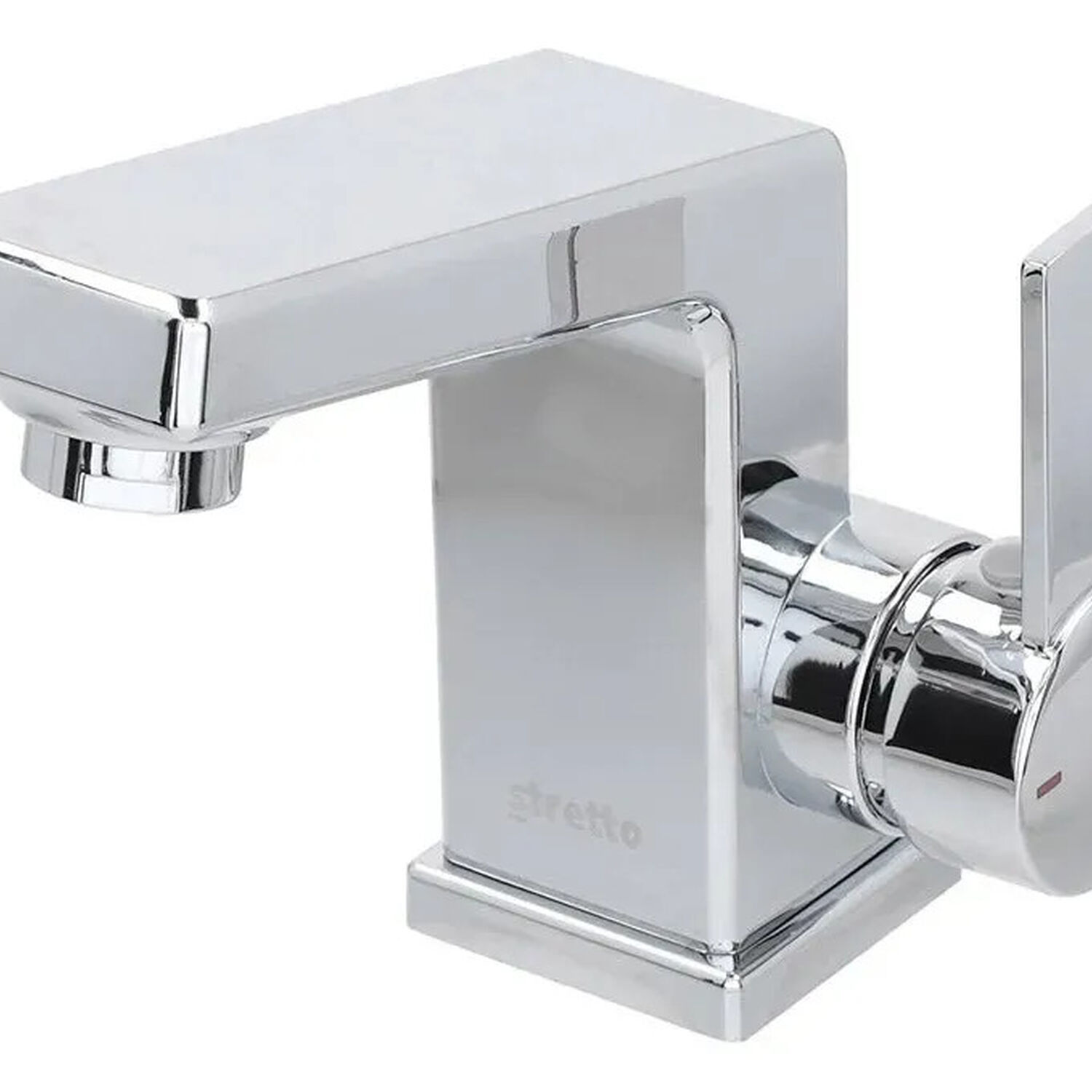 Monomando Llave Grifo Para Lavatorio Modelo Ridotti Marca Stretto Color Cromo image number 5.0