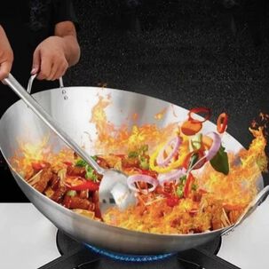 Disco Wok 50cm Acero Inoxidable