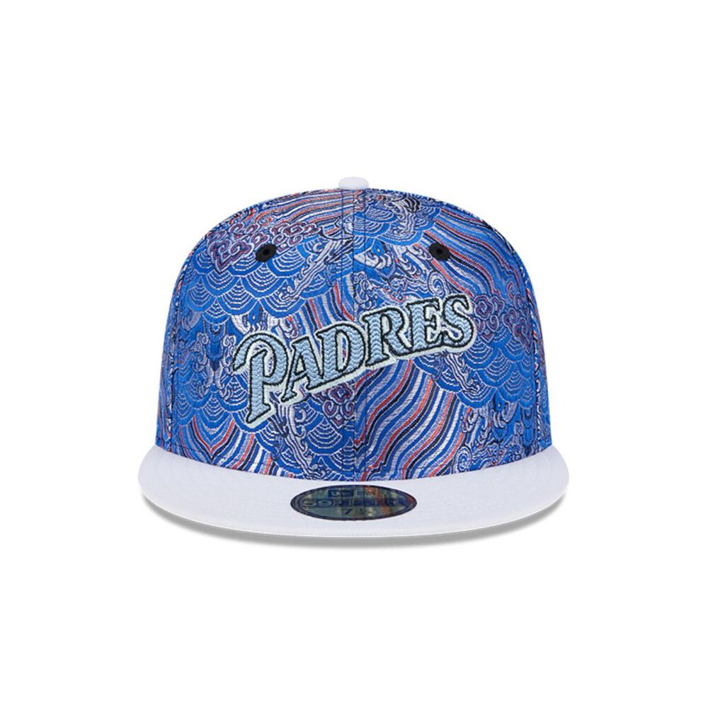 Gorra 59fifty Mlb San Diego Padres Wave Fill Blue image number 2.0