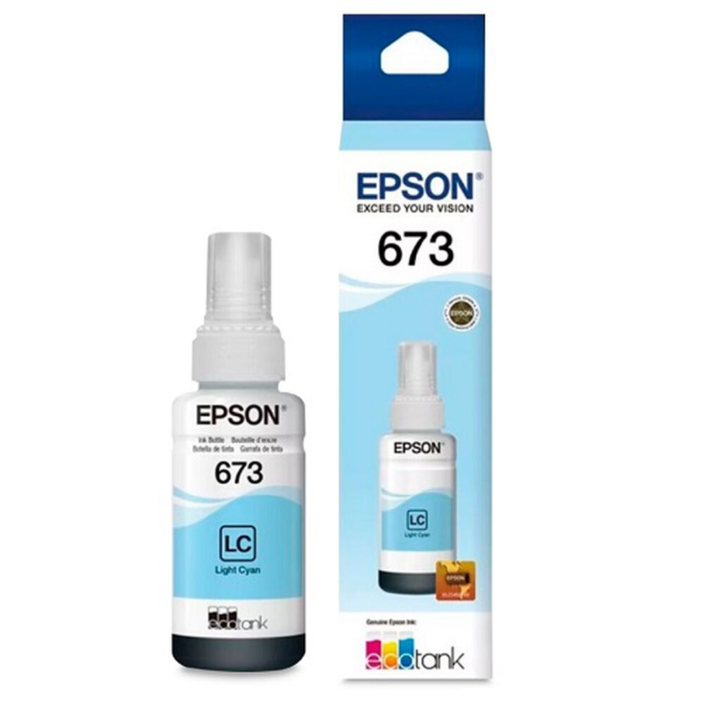 Botella 673 / T673520 Cyan Claro Epson image number 0.0