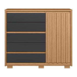 Cómoda Vekka Home Comoda Dueto / 5 Cajones
