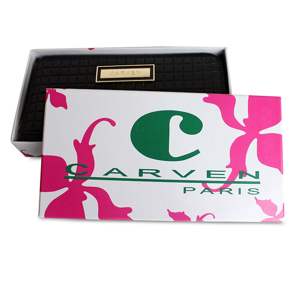 Billetera Mujer Nina Negra Carven Paris image number 4.0