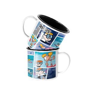 Taza Enlozada Lechera Cartoon Network Laboratorio De Dexter