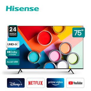 Led 75" Hisense 75A6H / Ultra HD 4K / Smart TV
