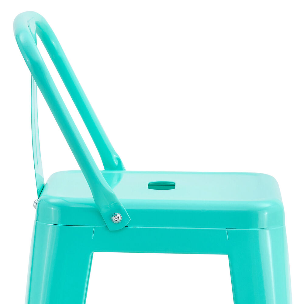Pack De 4 Silla Alta Metal Menta image number 6.0