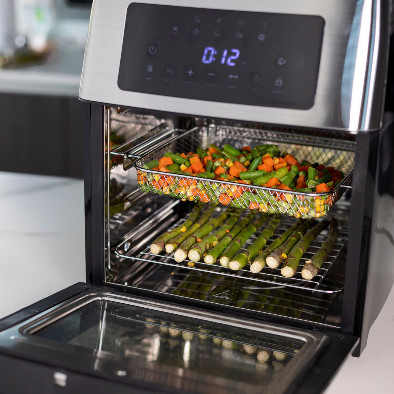 Horno Y Freidora Aero Fryer 15 Lt Fdv image number 8.0