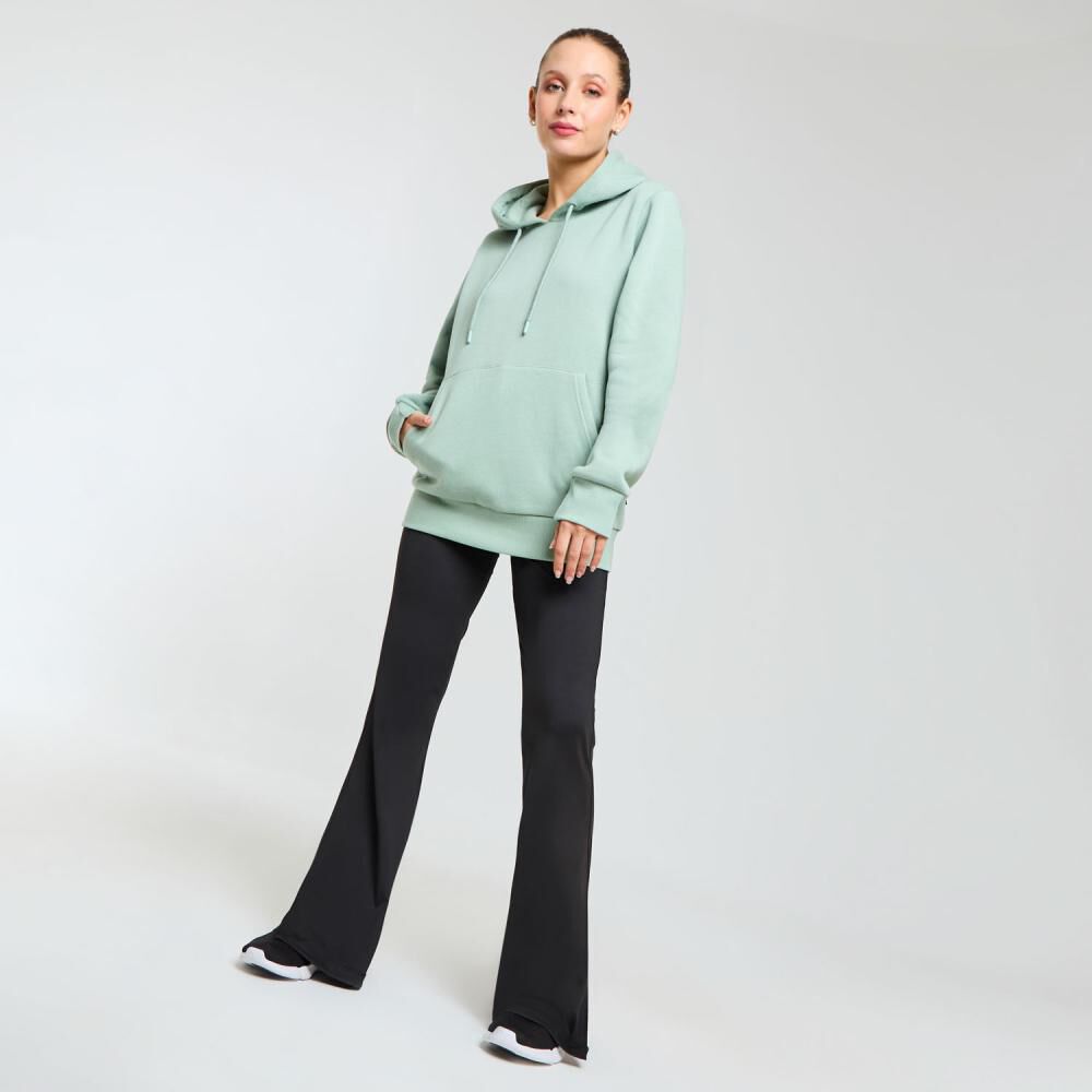 Polerón Deportivo Hoodie Cuello Alto Con Capucha Mujer Wetland image number 1.0