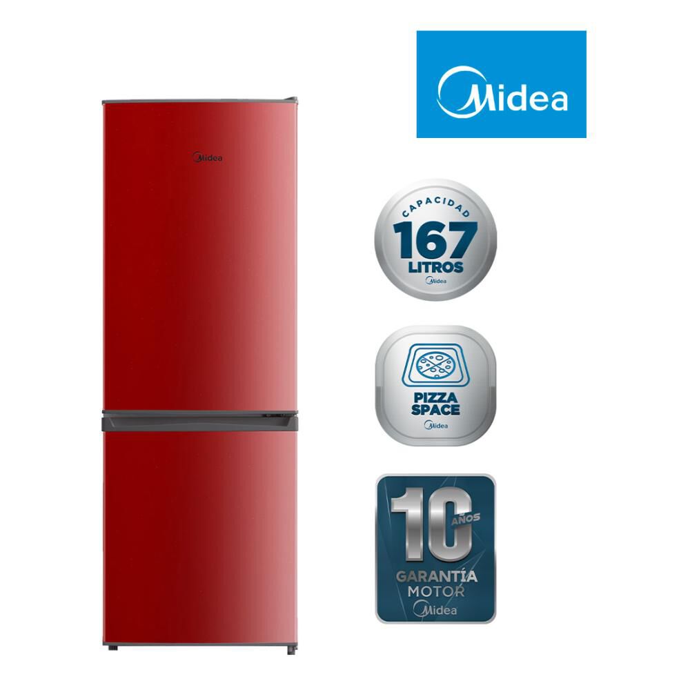 Refrigerador Bottom Freezer Midea MRFI-1700R234RN / Frío Directo / 167 Litros / A+ image number 0.0