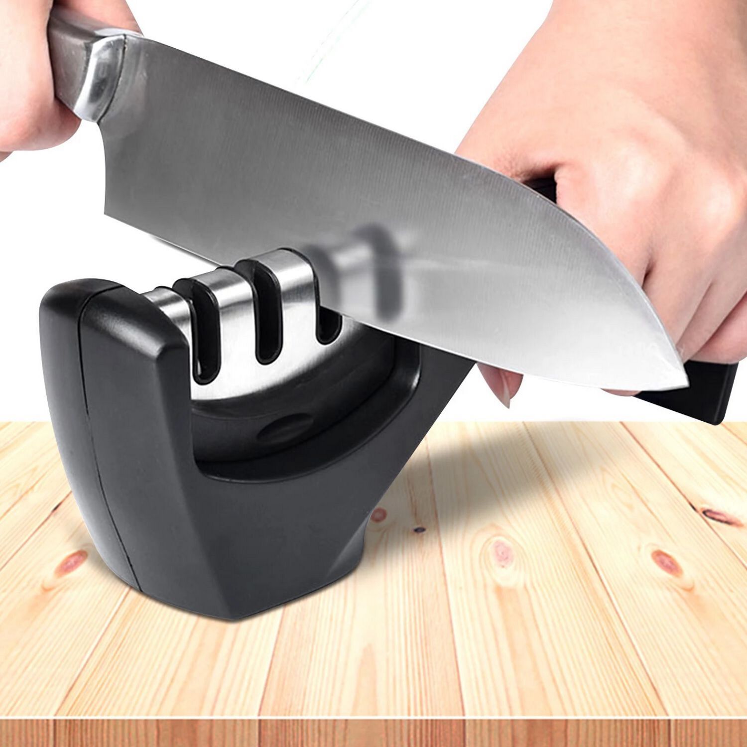 Afilador Cuchillos Cocina Knife Sharpener 3 Medidas image number 2.0