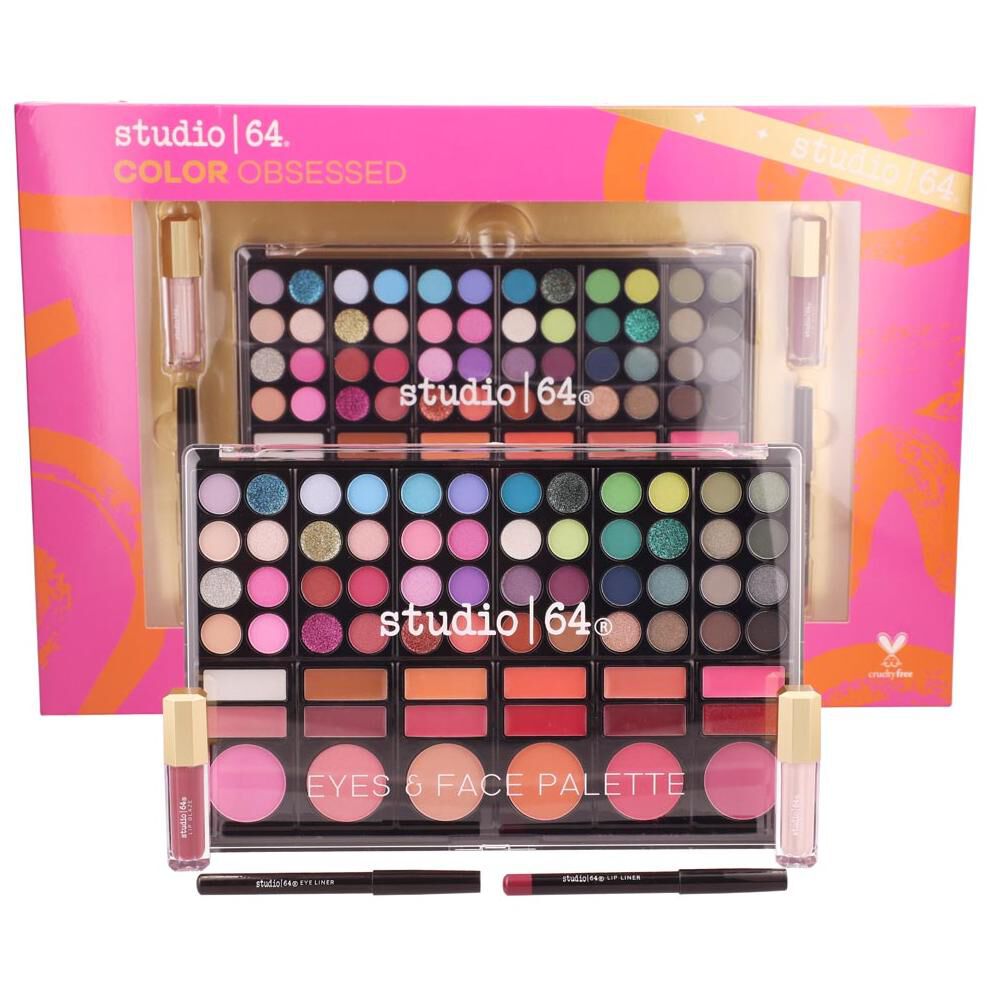 Set De Maquillaje Color Obsessed Studio 64 image number 2.0