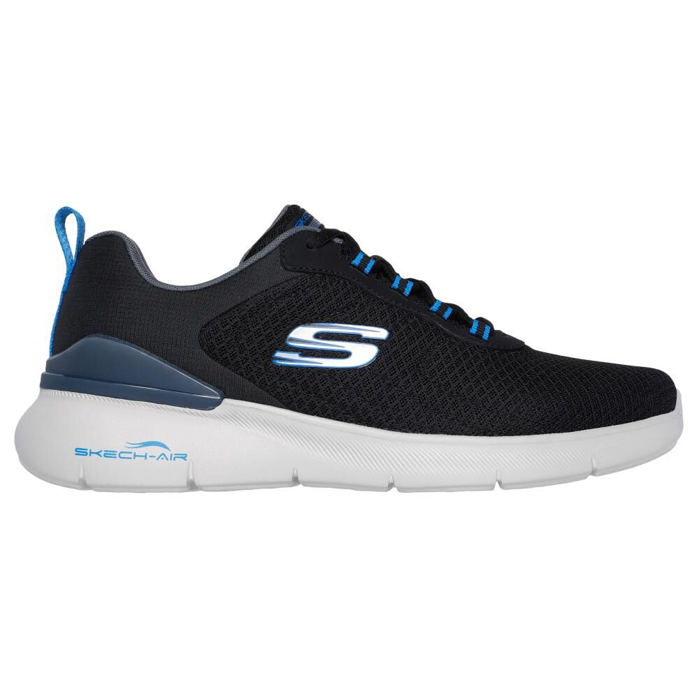 Zapatilla Urbana Hombre Skechers Skech-air Dynamight 2.0 Negro/azul image number 1.0