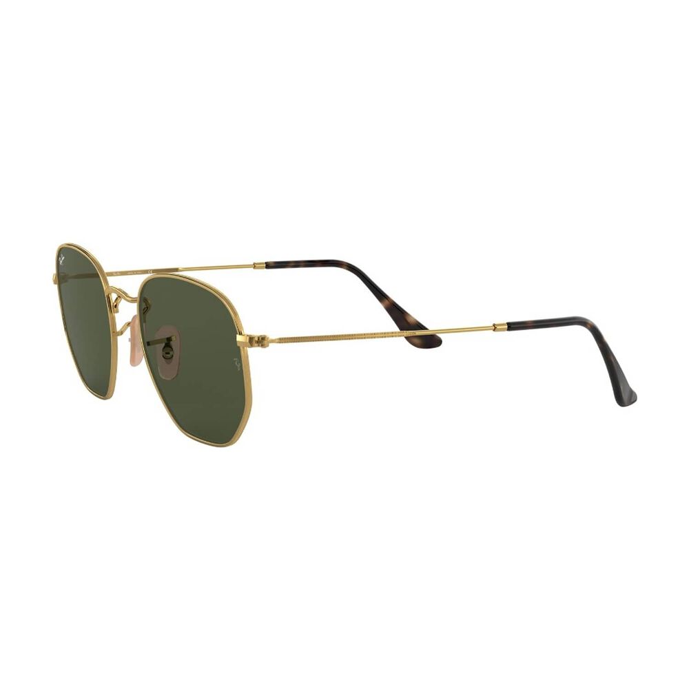 Lentes De Sol Hexagonal Gold Green Ray-ban image number 4.0