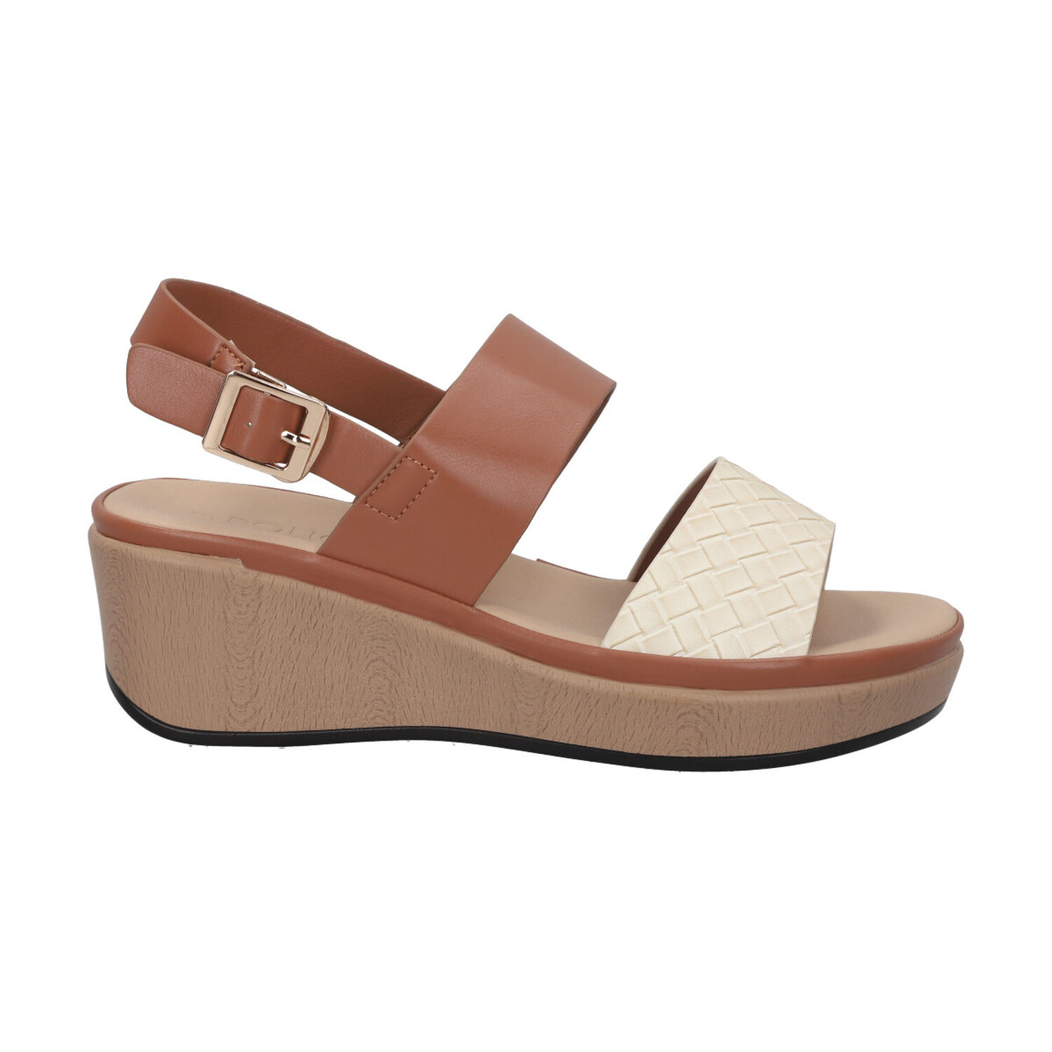 Sandalia Mujer Camel Plataforma Kylie Police image number 4.0