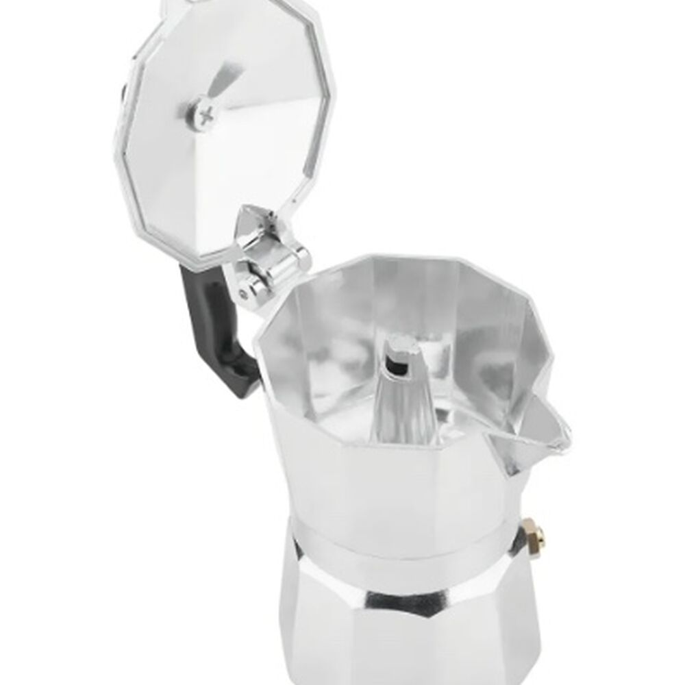 Cafetera Italiana Para 3 Tazas Aluminio image number 4.0