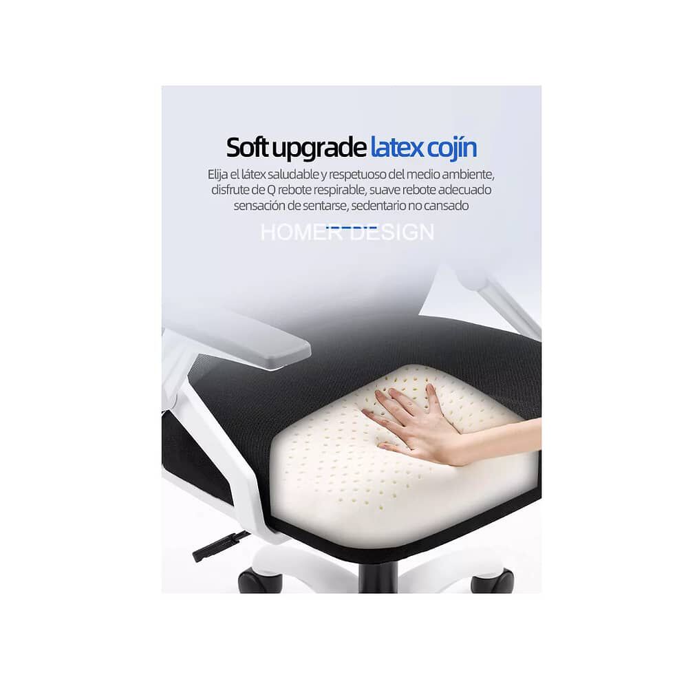 Silla De Oficina Escritorio Ejecutiva Con Asiento De Memoria image number 5.0