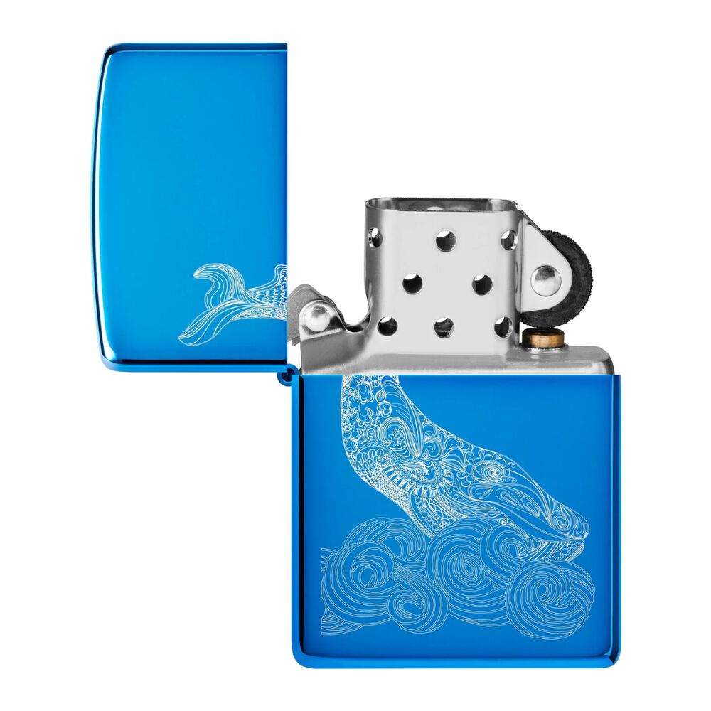 Encendedor Zippo Whale Design Azul Zp20446.mp403922 image number 3.0