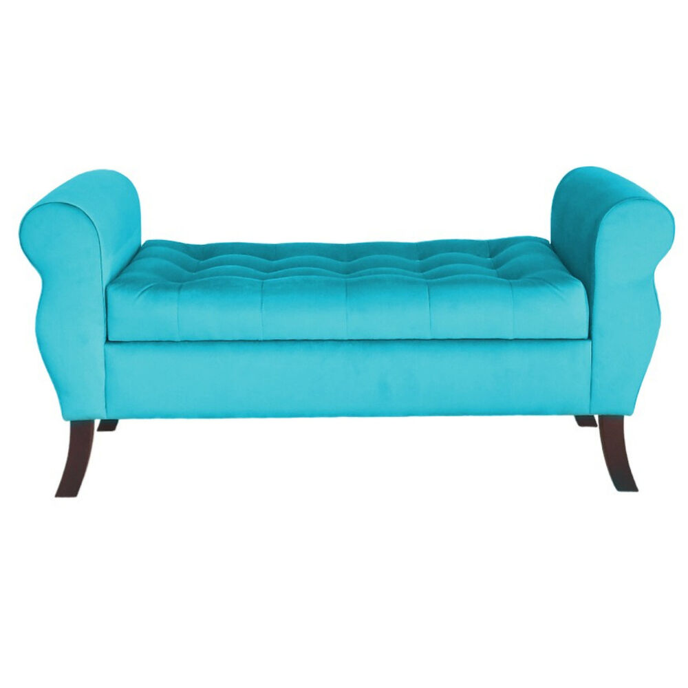 Banqueta Baul Diva Color Turquesa image number 0.0