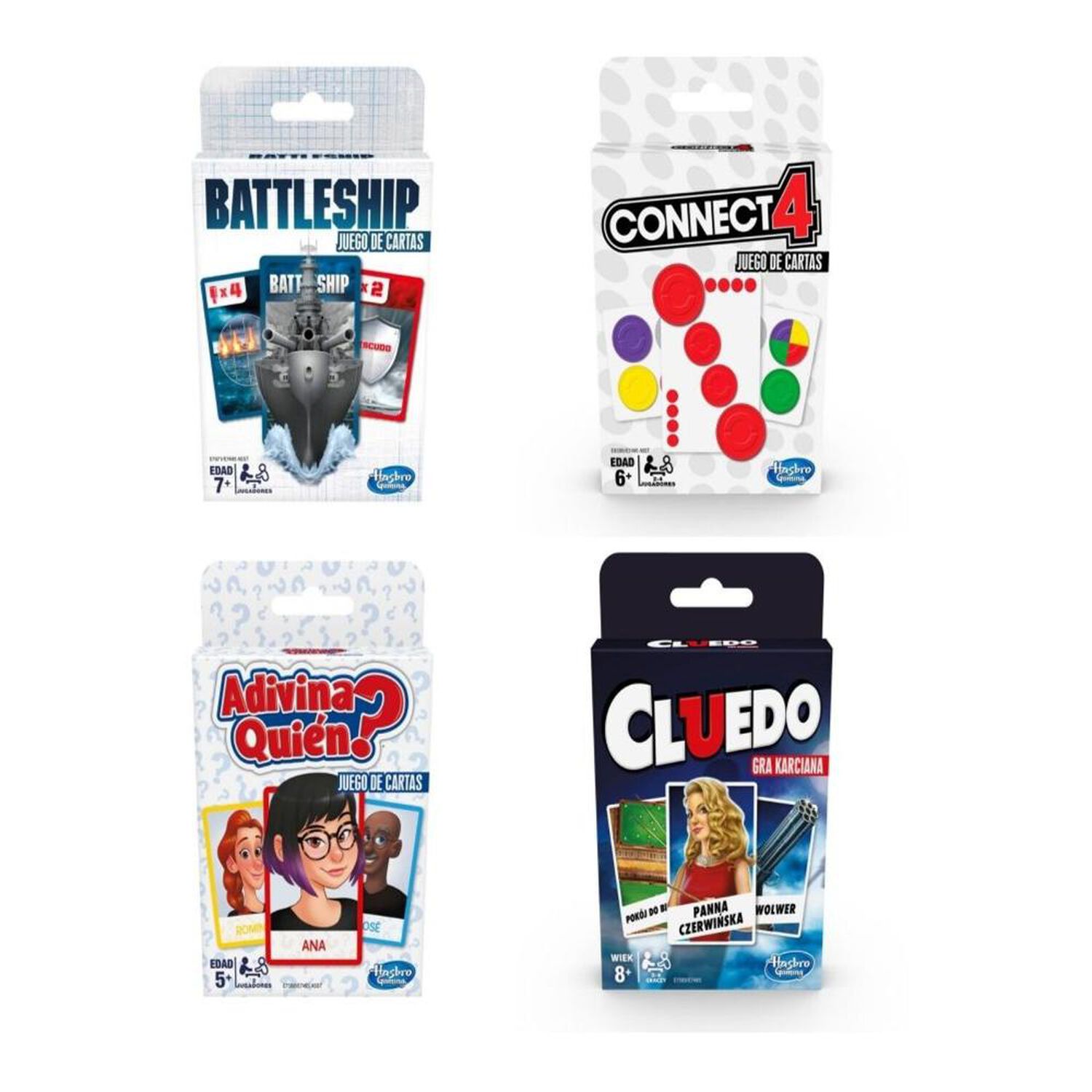Juego De Cartas Cl&aacute;sicos Hasbro Gaming image number 0.0