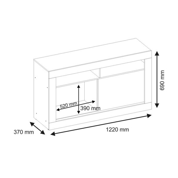 Rack Home Mobili Ria / 1 Puerta