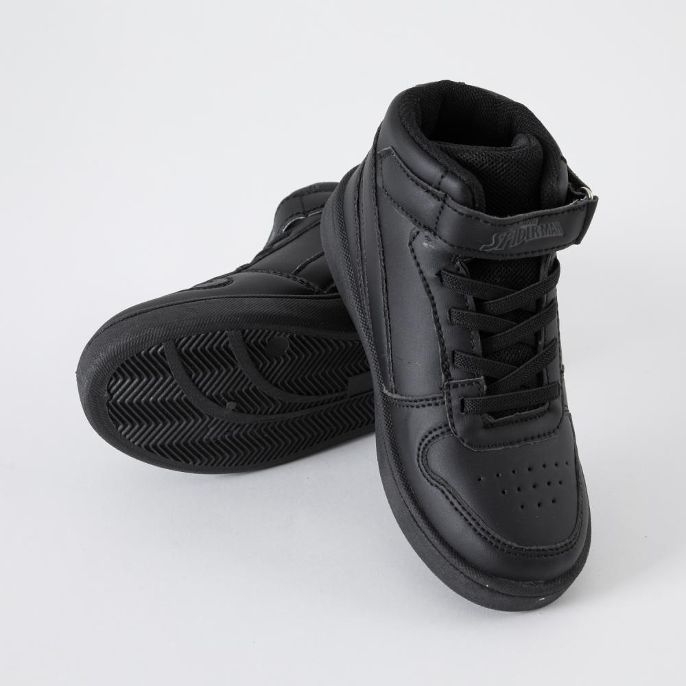 Zapatilla Escolar Niño Spiderman Negro image number 2.0