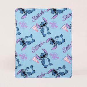 Manta Polar 115x130 Cm Disney Stitch Run