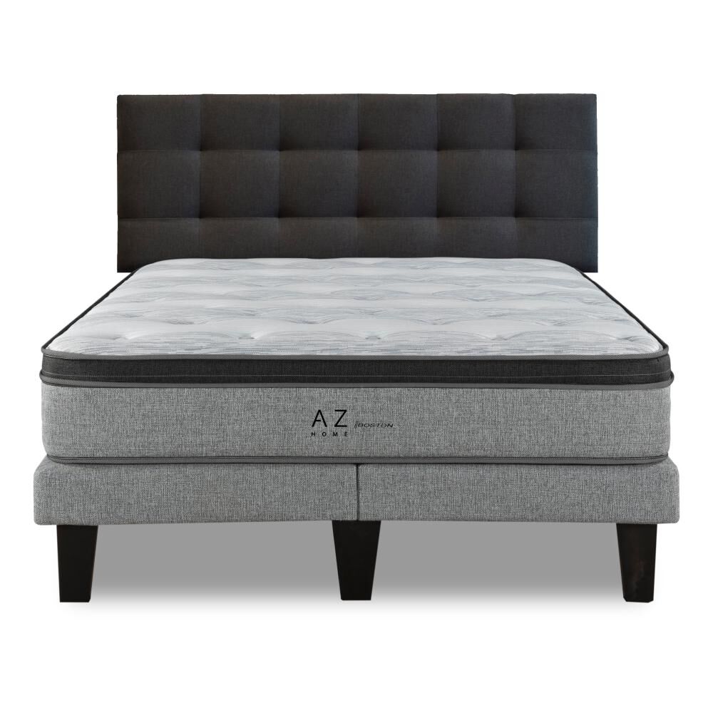 Cama Europea Az Home Boston / 2 Plazas / Base Dividida + Respaldo image number 0.0