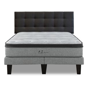 Cama Europea Az Home Boston / 2 Plazas / Base Dividida + Respaldo