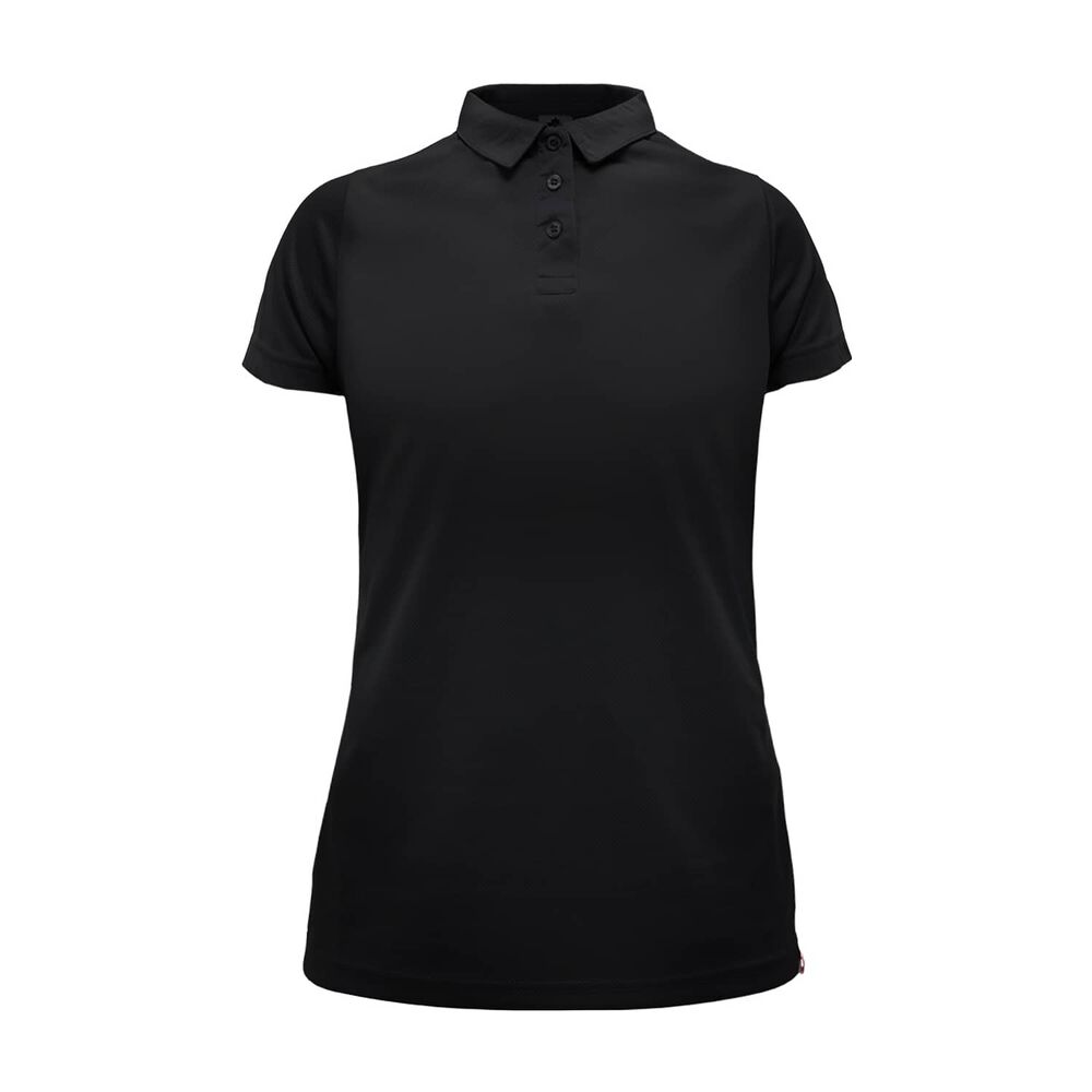 Polera Cooldry Quebec Manga Corta Mujer Black image number 0.0