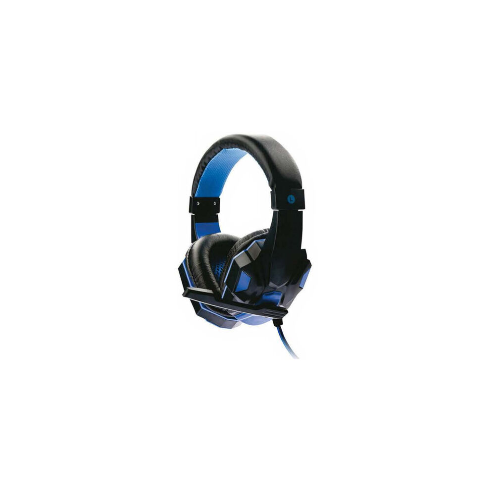 Audífonos Gamer Con Led Azul Conector 3,5mm Audio Y Mic - Ps image number 0.0