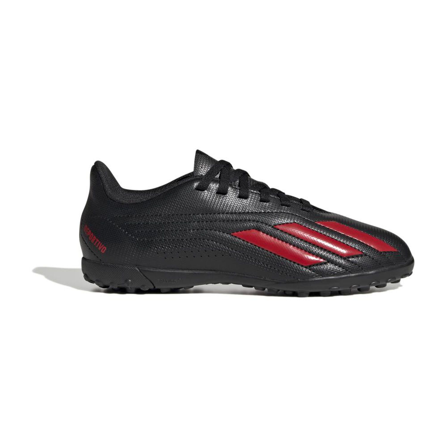 Zapatilla F&uacute;tbol Ni&ntilde;o Adidas Deportivo Ii Tf J Negro image number 0.0
