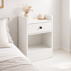Velador Luma Mini Compacto - Blanco