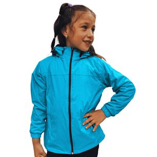 Chaqueta Cortaviento Impermeable Unisex Para Ni&ntilde;os Con Polar