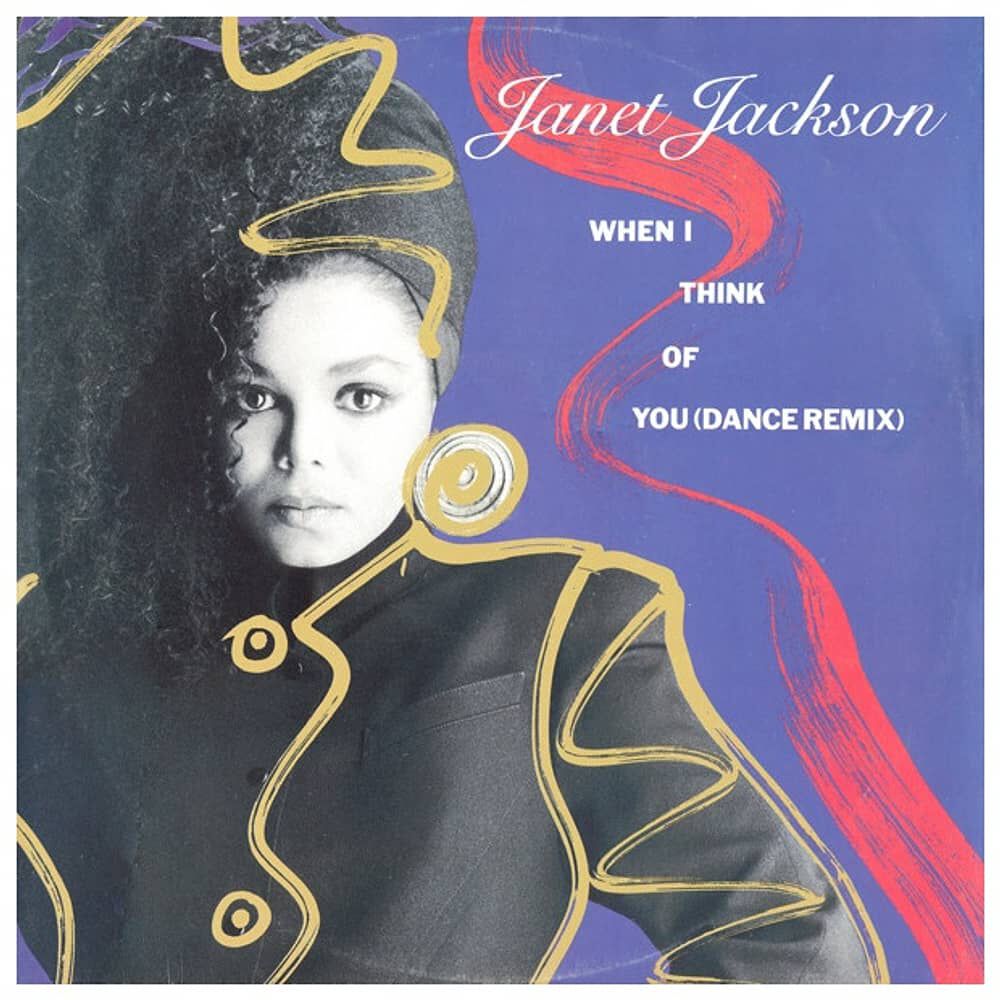 Janet Jackson - When I Think Of You | 12" Maxi Single Usado image number 0.0