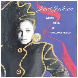Janet Jackson - When I Think Of You | 12" Maxi Single Usado