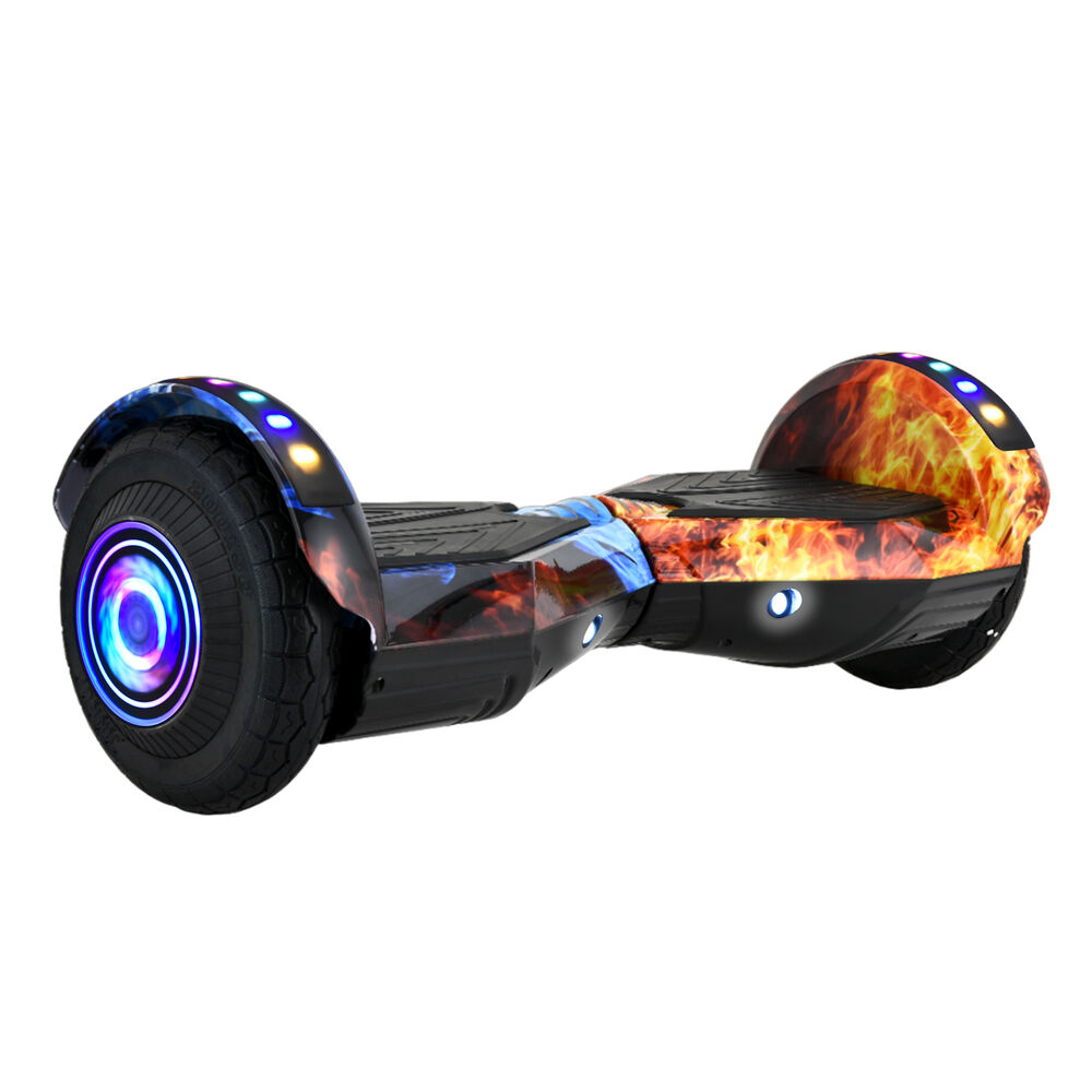Hoverboard Bluetooth Luces 8" 12 Km/h Negro image number 0.0
