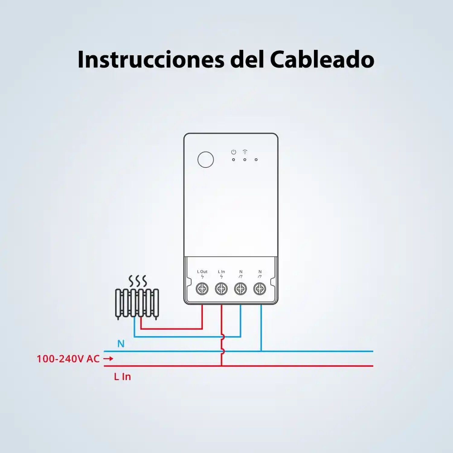 Interruptor Wifi Con Medici&oacute;n De Energ&iacute;a Sonoff Pow Origin image number 2.0