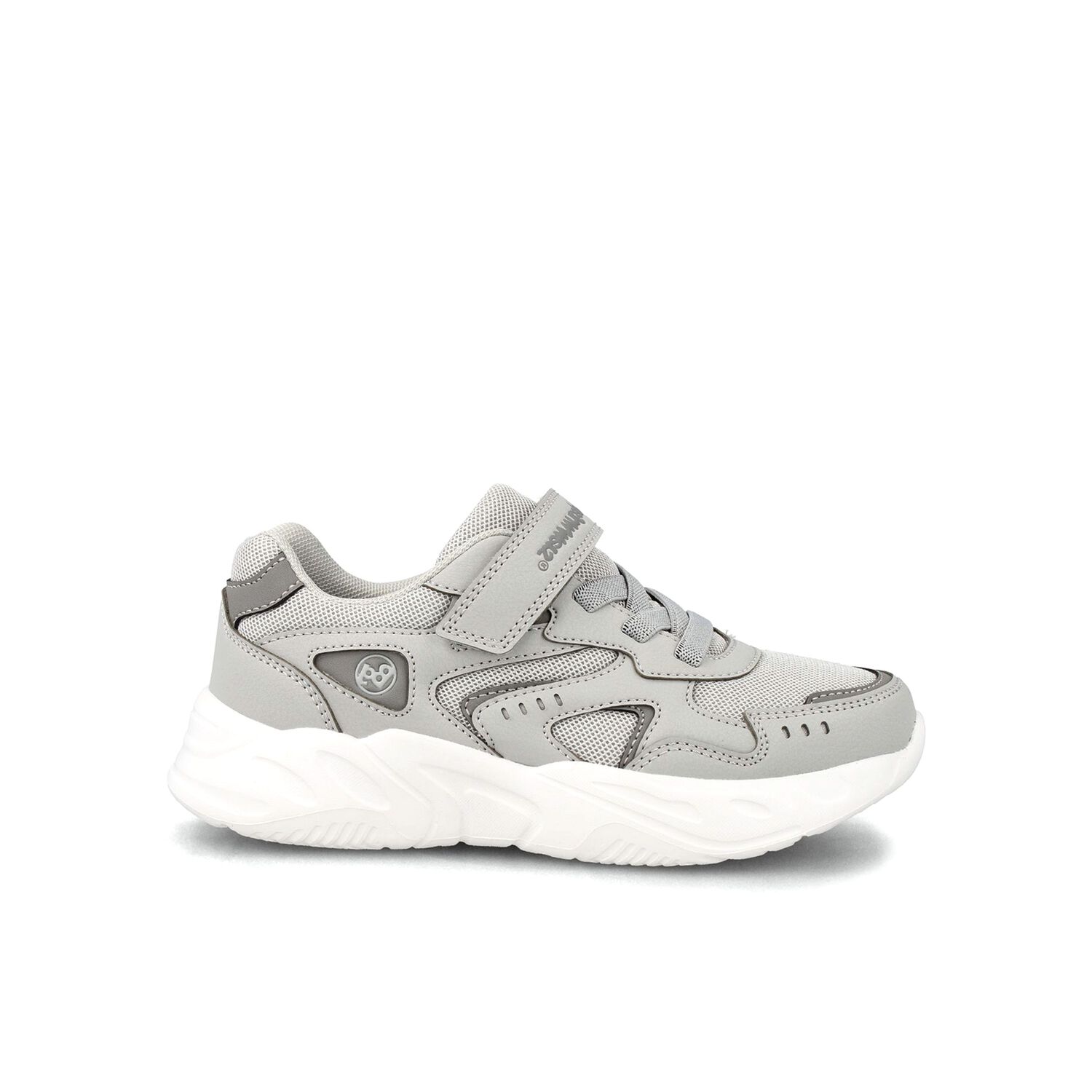 Zapatilla Ni&ntilde;o Bubblegummers Derby Plateado image number 0.0