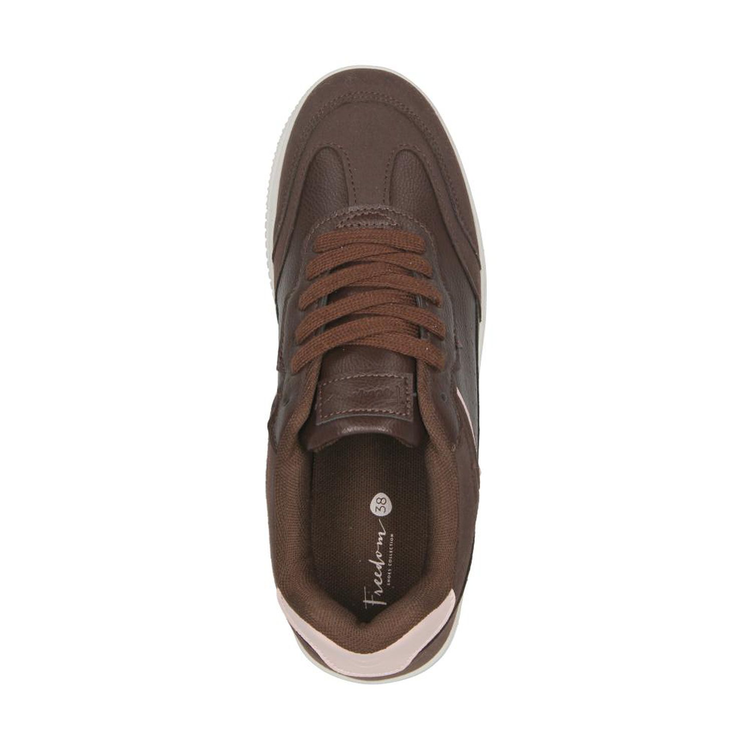 Zapatilla Urbana Mujer Freedom Brown image number 4.0