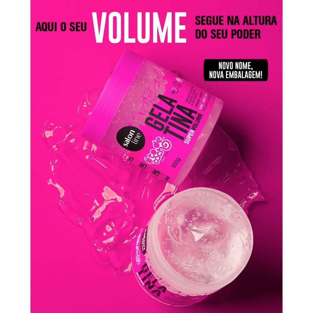 To De Cacho Gel Super Volumen 550 G Salon Line image number 1.0