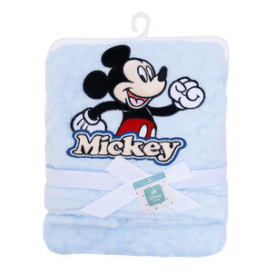 Frazada Coral Bambino Mickey Graffiti Niño