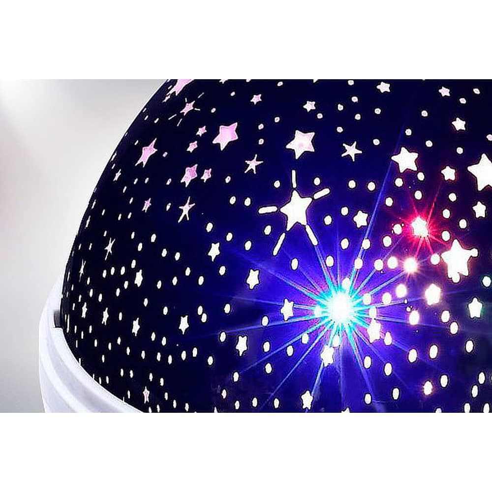 Proyector Espantacuco De Cielo Estrellado Luz Led Color Morado image number 2.0