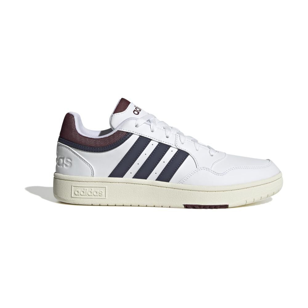 Zapatilla Urbana Hombre Adidas Hoops 3.0 Blanco image number 0.0