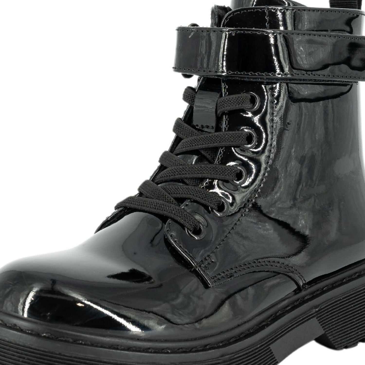 Botin Danica Negro Charol Bamboo image number 3.0
