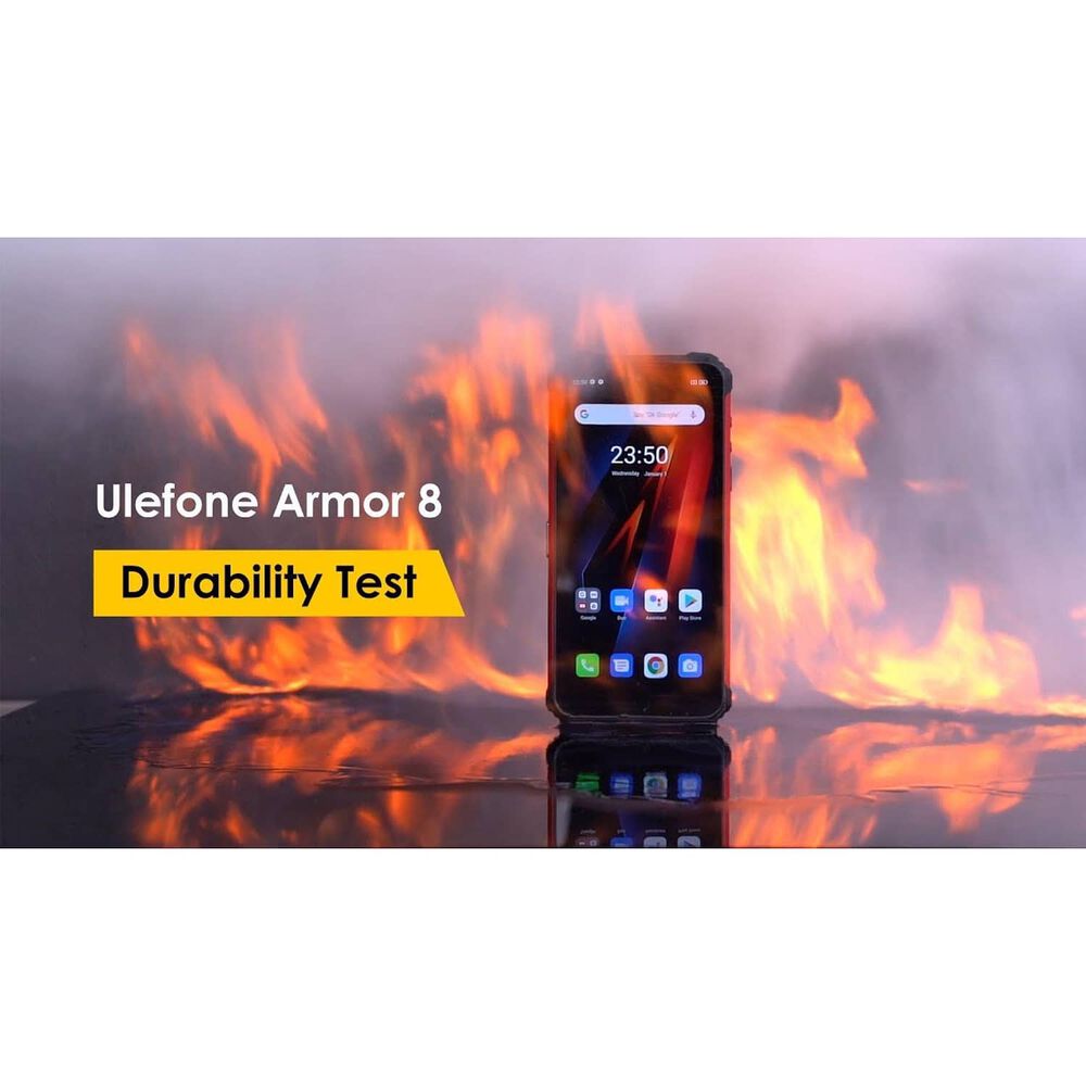 Celular Rugged Ulefone Armor 8 Pro Resistente A Golpes, Polvo, Humedad Y Agua / Desbloqueo Facial Y Con Huella Dactilar, Nfc, Radio Fm image number 4.0